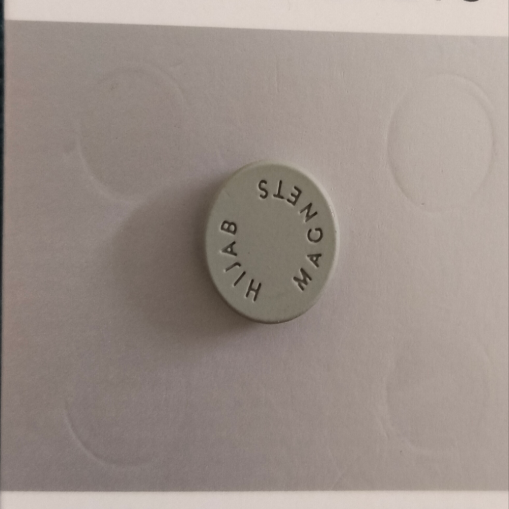 Grey Coin Magnet each pair