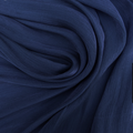 Navy  blue Luxe Chiffon