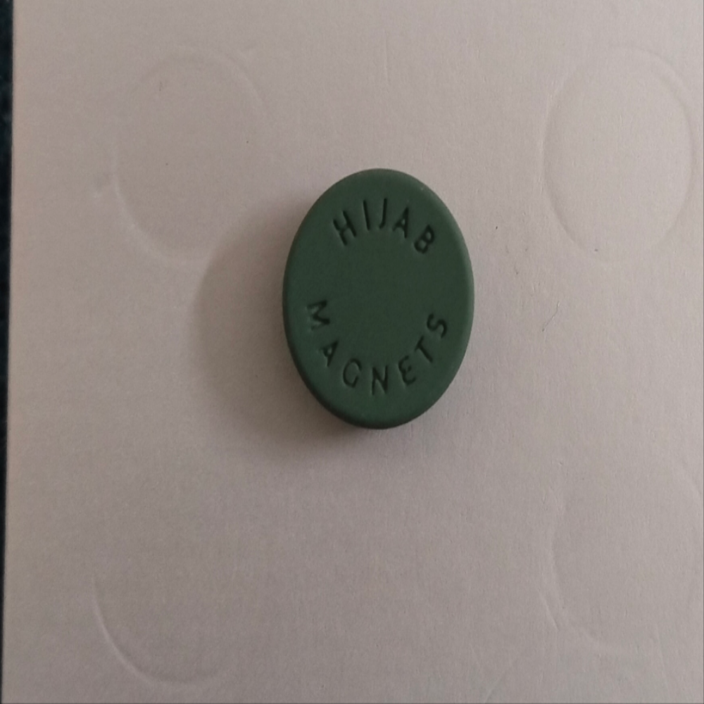 Bottle  green Coin Magnet each pair