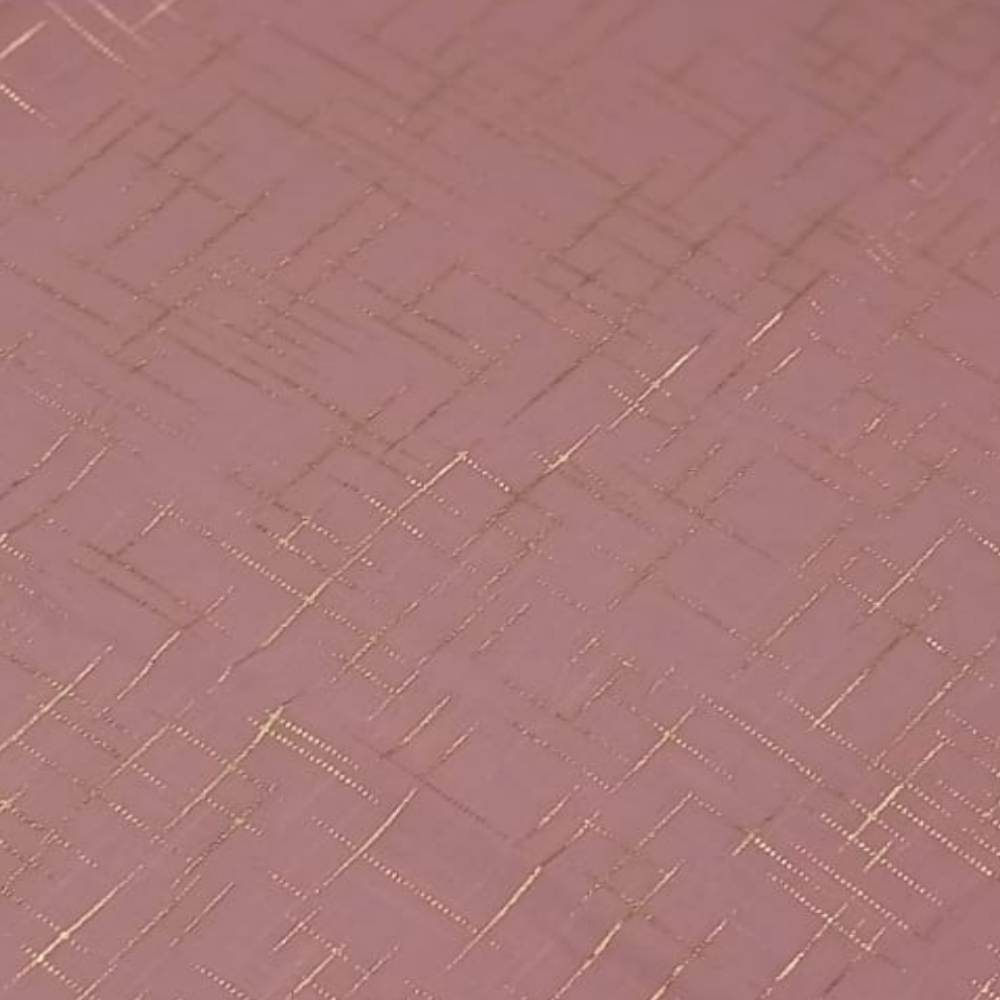 Lemonad Pink Crosshatch Georgette
