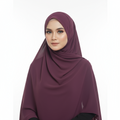 Magenta Georgette Chiffon
