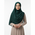 Bottle Green Sheen Hijab