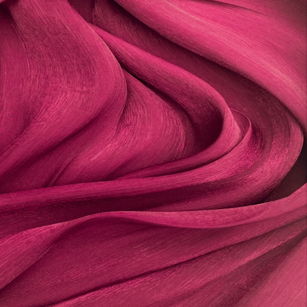 Hot pink Luxe Chiffon