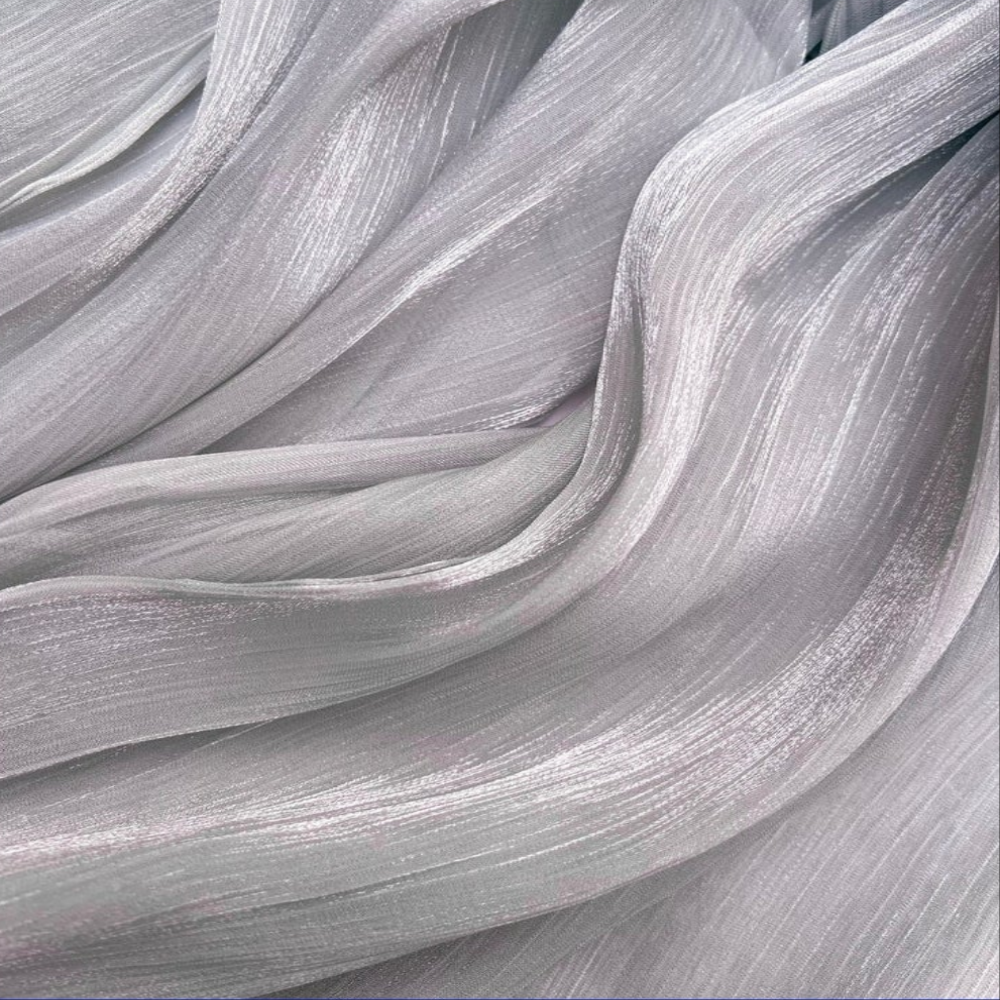 Grey Luxe Chiffon