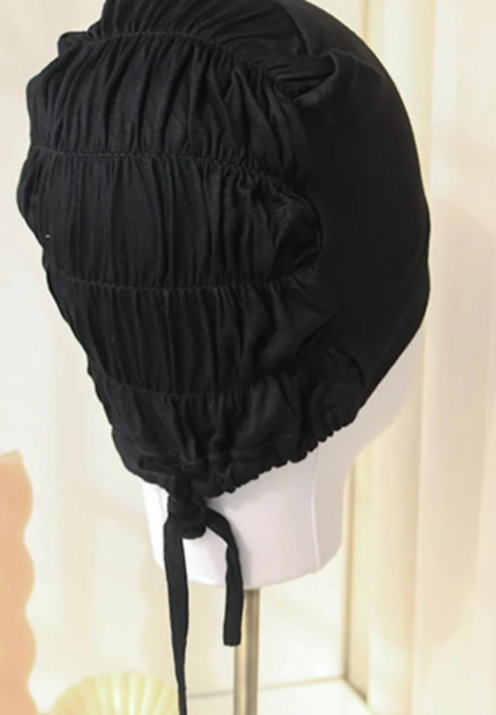 Black Chunnat Cap