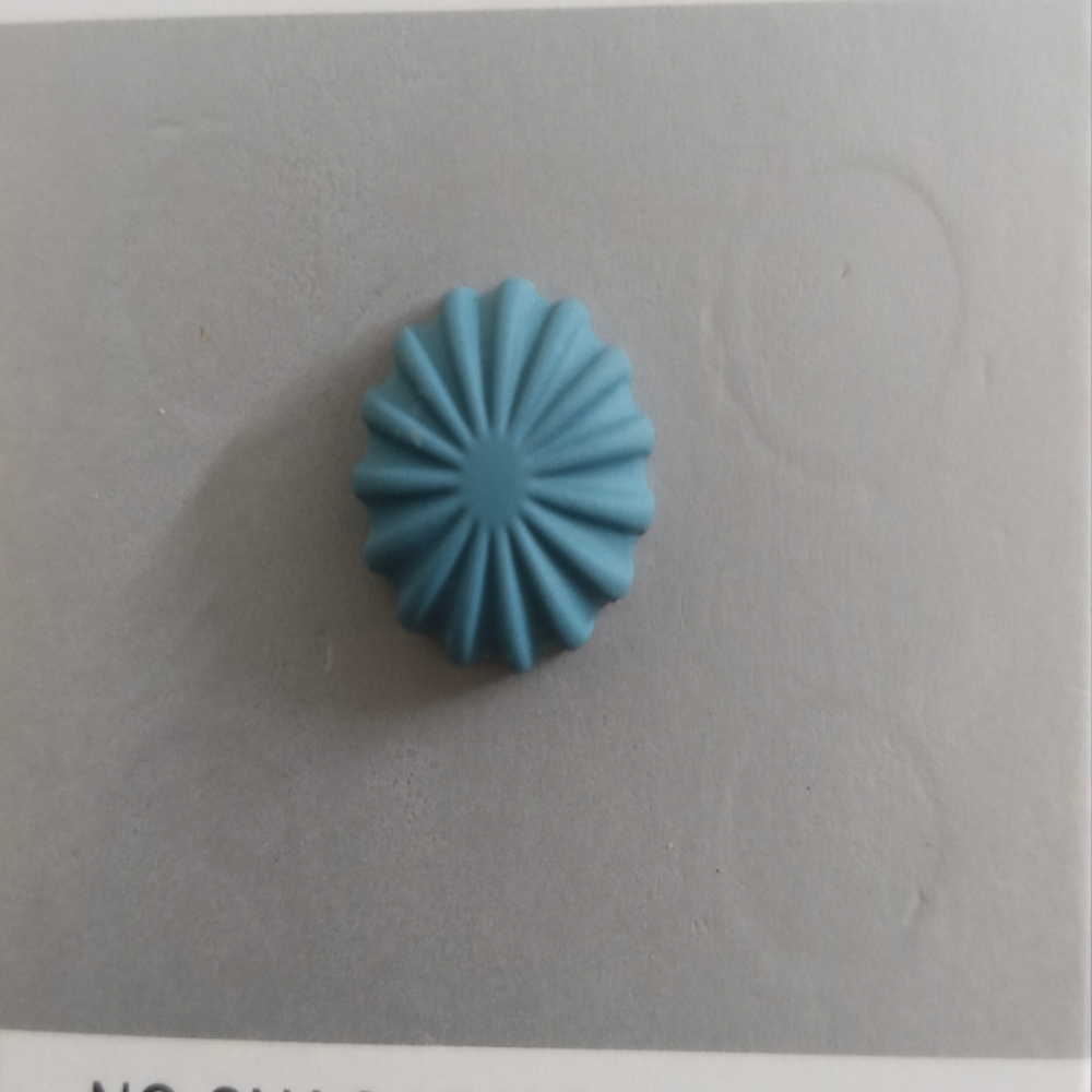 Sea Blue Floral Magnet