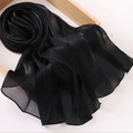 Black  Luxe Chiffon