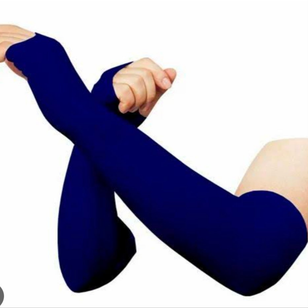 Navy blue  Arm Sleeves(15 inches)