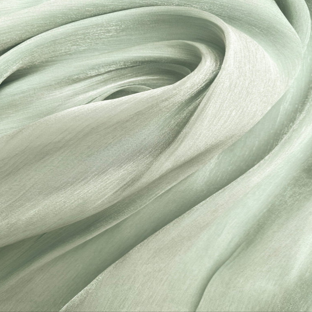 Apple green Luxe Chiffon