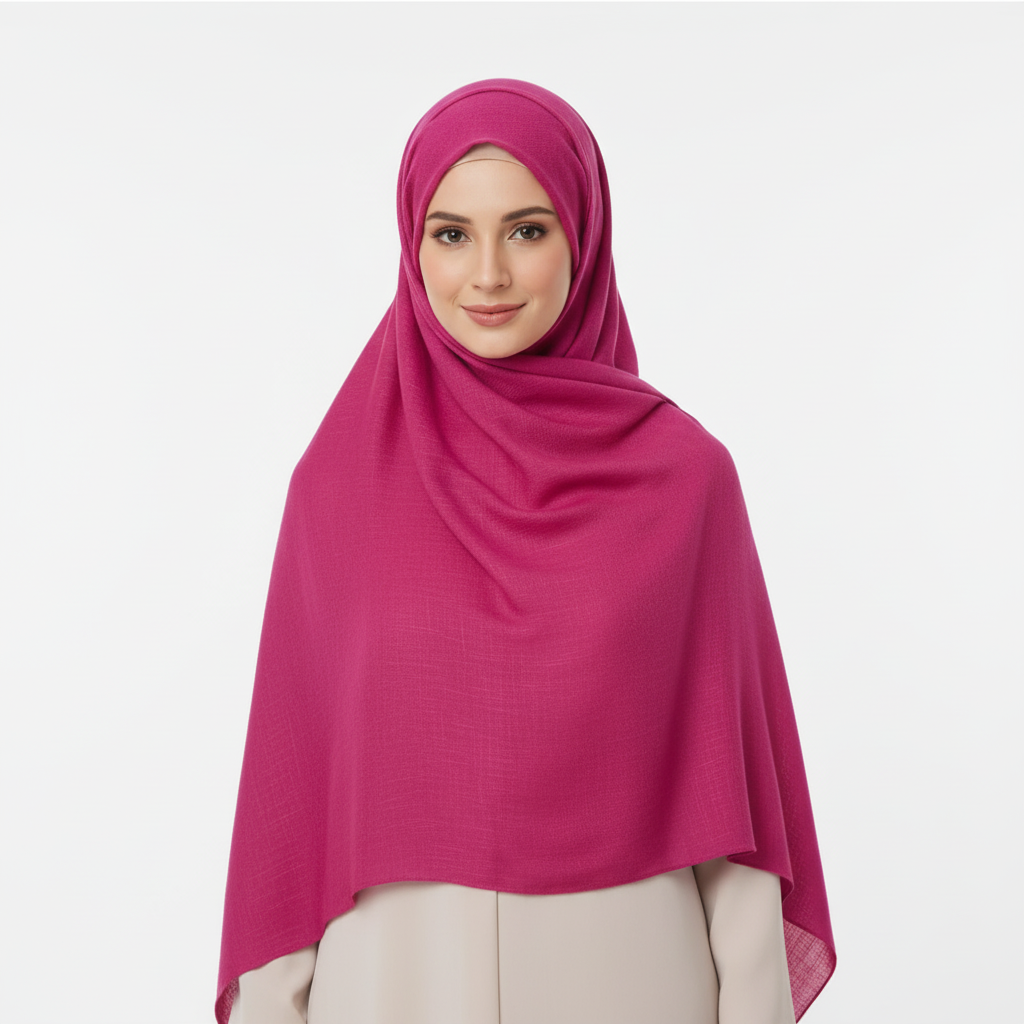 Hot pink Turkish Lawn