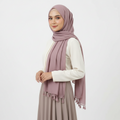 Lavender Tassels Lawn Hijab