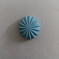 Ice blue Floral Magnet