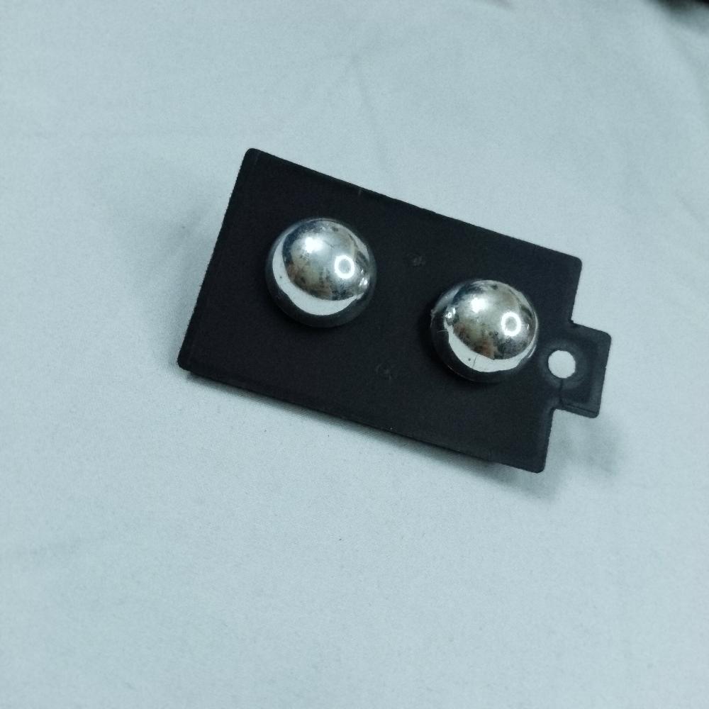 Silver and rose gold Magnet (pack of 2)