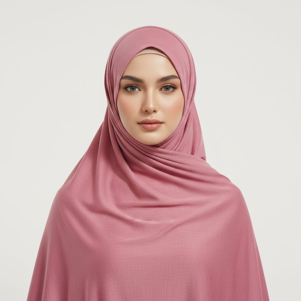 Flamingo Viscose Jersey