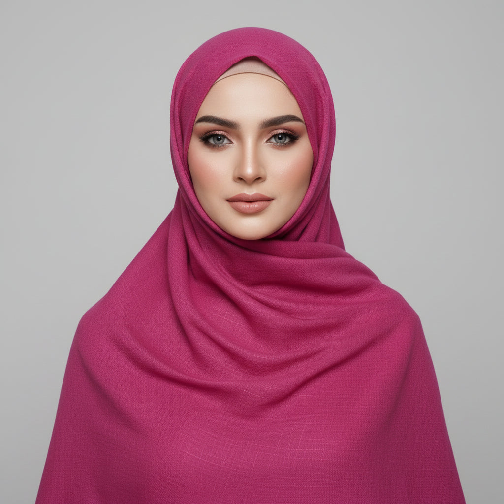 Hot Pink Turkish Lawn XL
