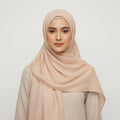 Pastel pink Turkish Lawn