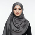 Gray Sheen Hijab