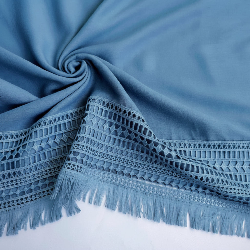 Denim Light Lace Hijab
