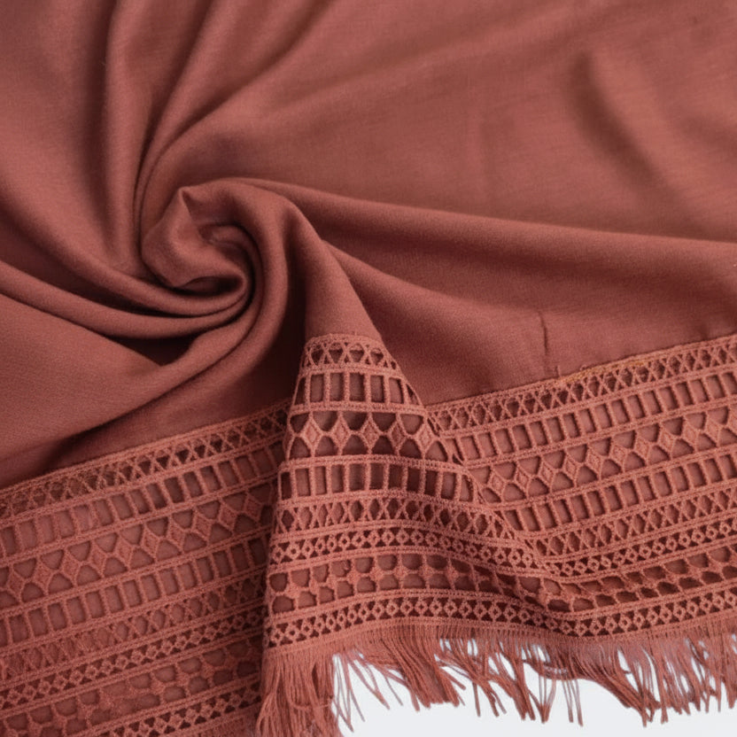 Pumpkin Lace Hijab
