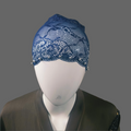 Blue Fancy Net Cap