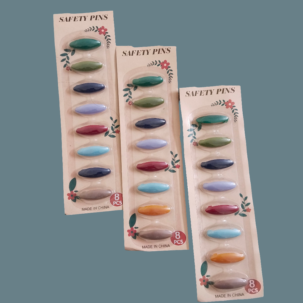 Safety  Pin  box(8 pins)