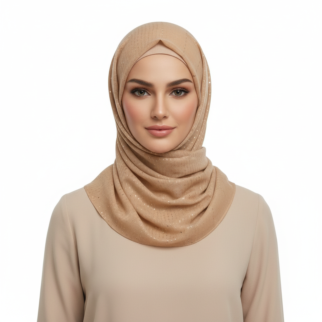 Beige Turkish Sitara Lawn