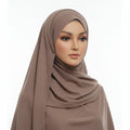 Brown Moonlight Jersey Hijab
