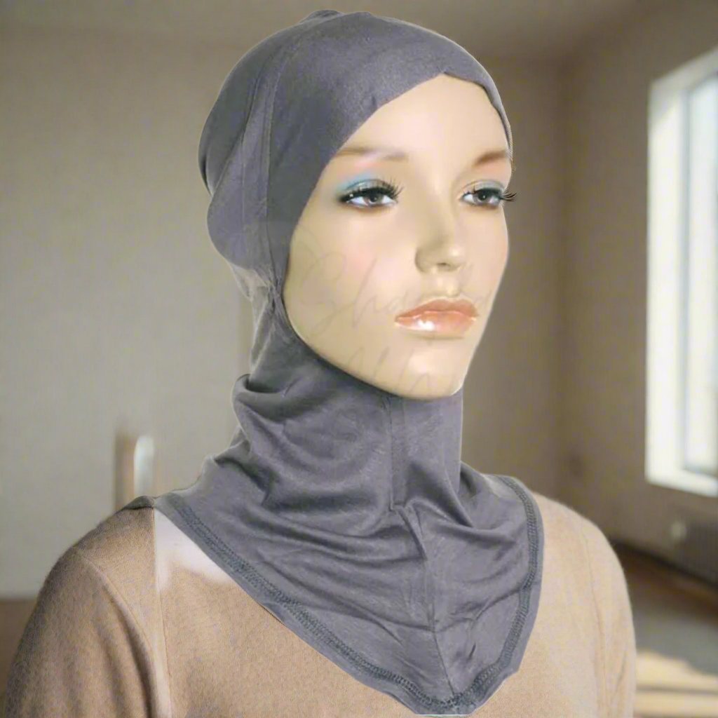 Grey  Ninja Cap