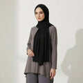 Black Viscose Jersey