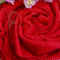 Blood Red Cotton Platted