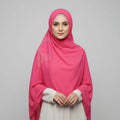 Bright Pink Georgette Chiffon