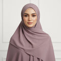 Dusty Lilac Georgette Chiffon