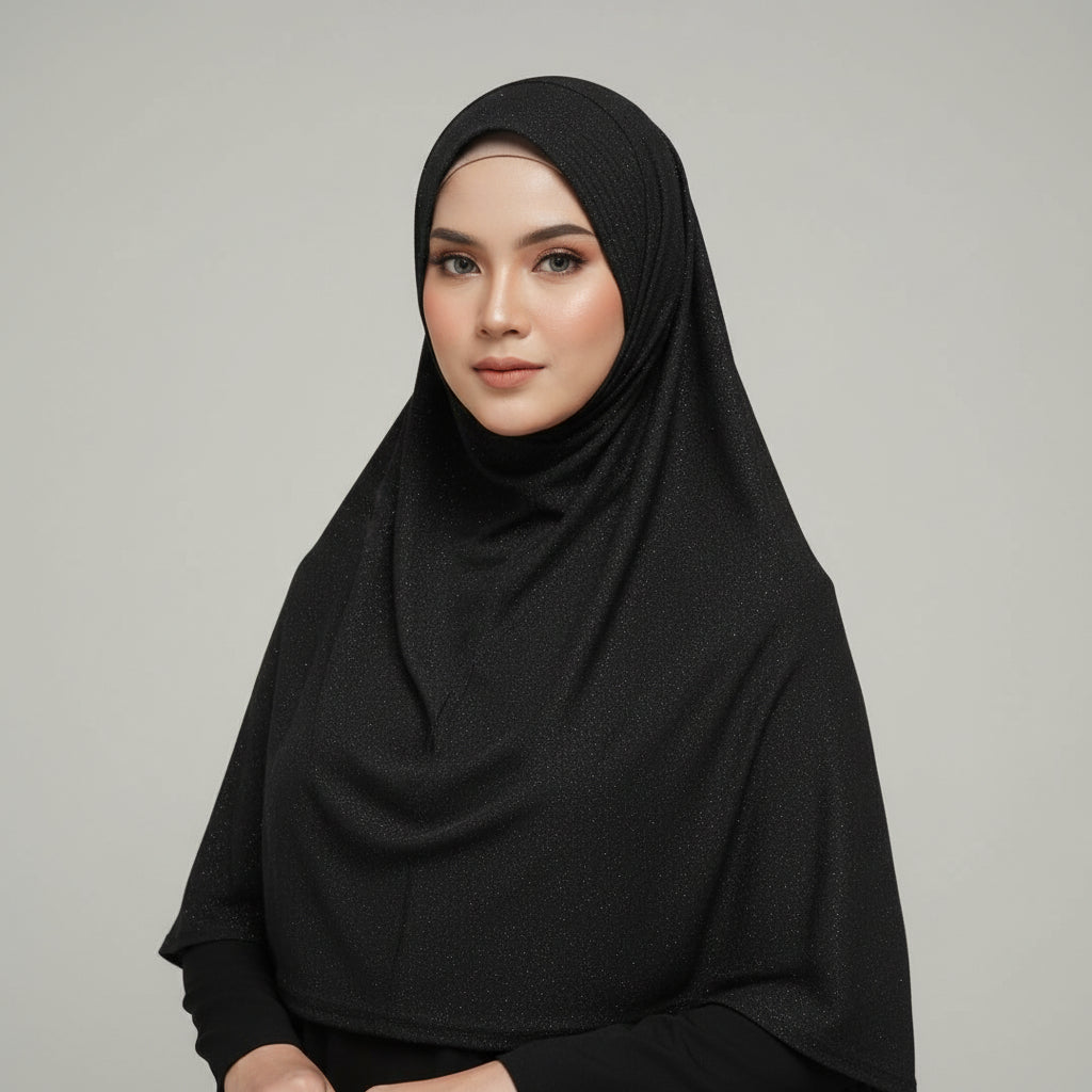 Olive Green Moonlight Jersey Hijab