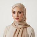 Golden Velvet Silk Hijab