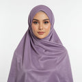 Lavender Velvet Silk Hijab