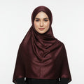 Maroon Velvet Silk Hijab