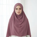 Prune Georgette Chiffon