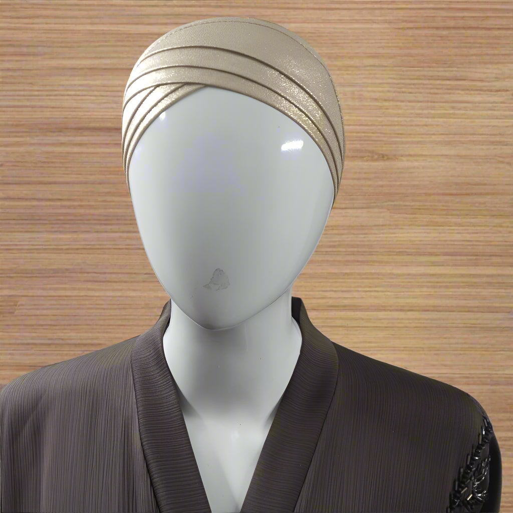 Golden Shimmer Veil Cap
