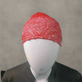 Red Fancy Net Cap