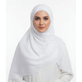 White Doriya Sitara Lawn