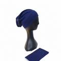 Navy Blue Tube Caps