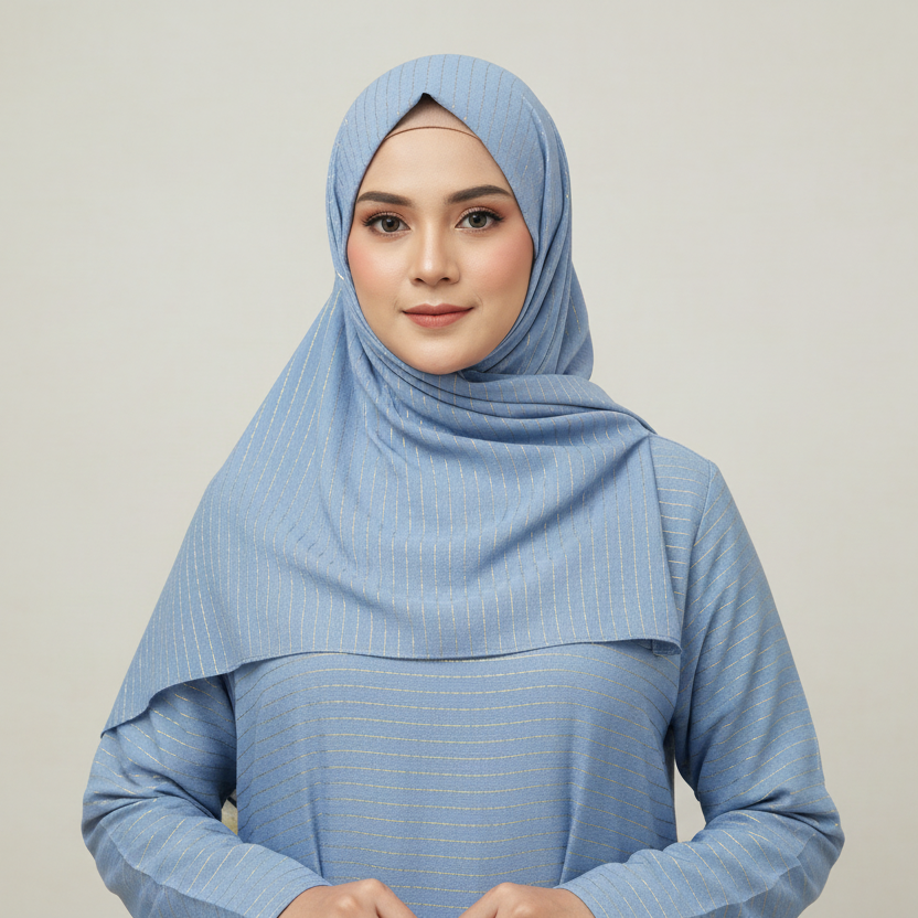 Sky Gold Series Hijab