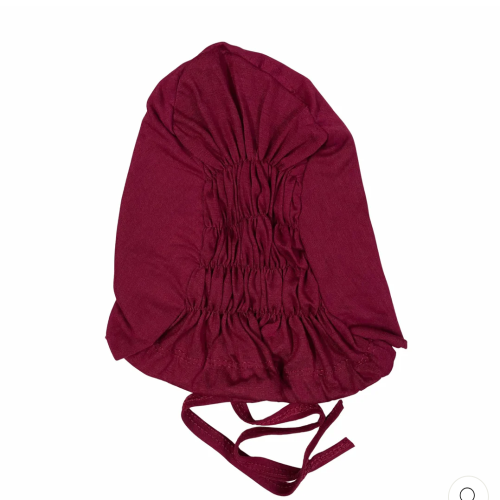 Maroon Chunnat Cap