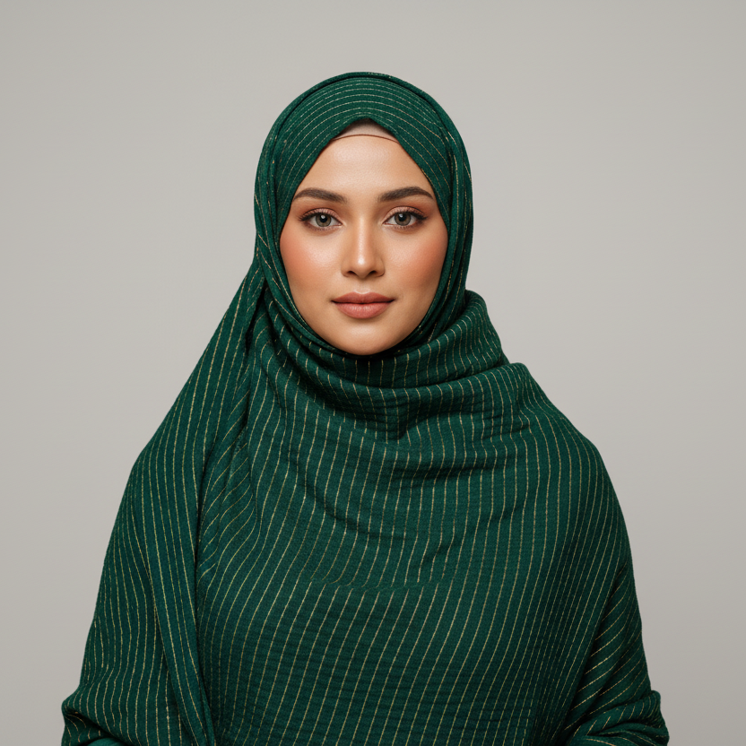 Emerald Gold Series Hijab