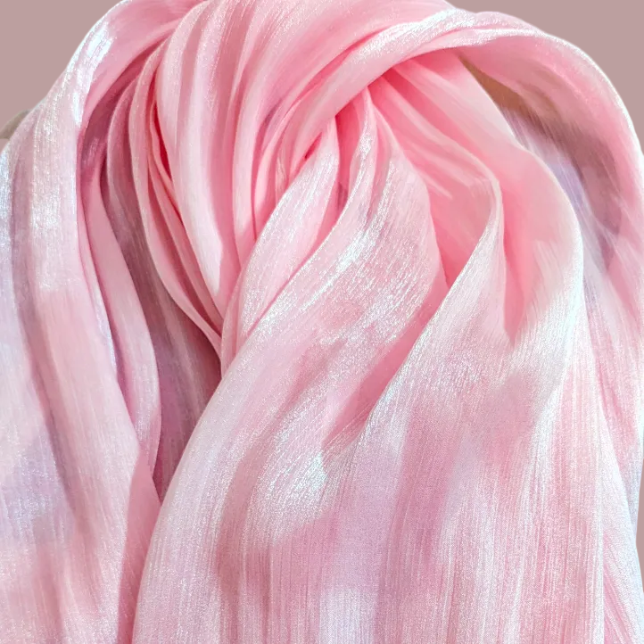 Baby pink Luxe Chiffon