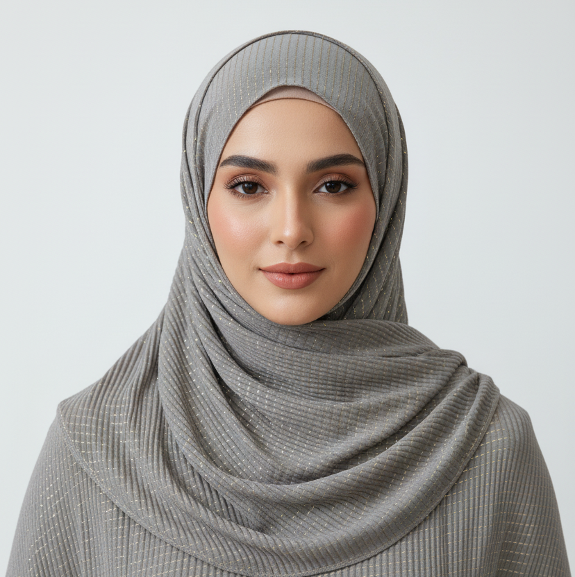 Matte  Gold Series Hijab