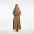 Brown Namaz Chaddar (with sleeves)