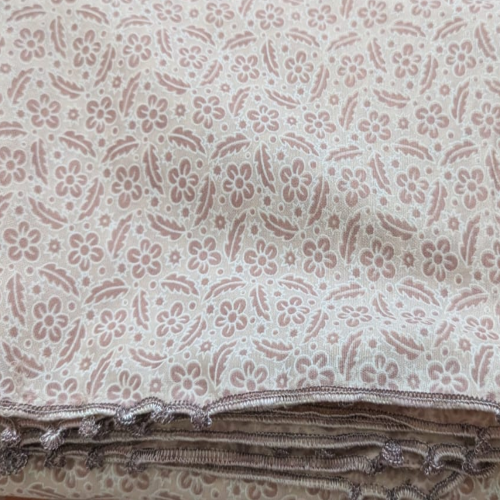 Long Chaddar Peach (Rectangle)