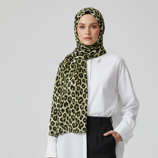 Pleated Crinkle Hijab