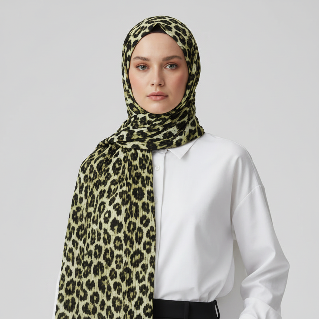 Pleated Crinkle Hijab
